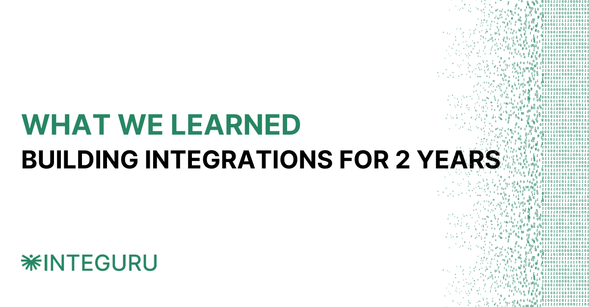 What We Learned Building Integrations for 2 Years